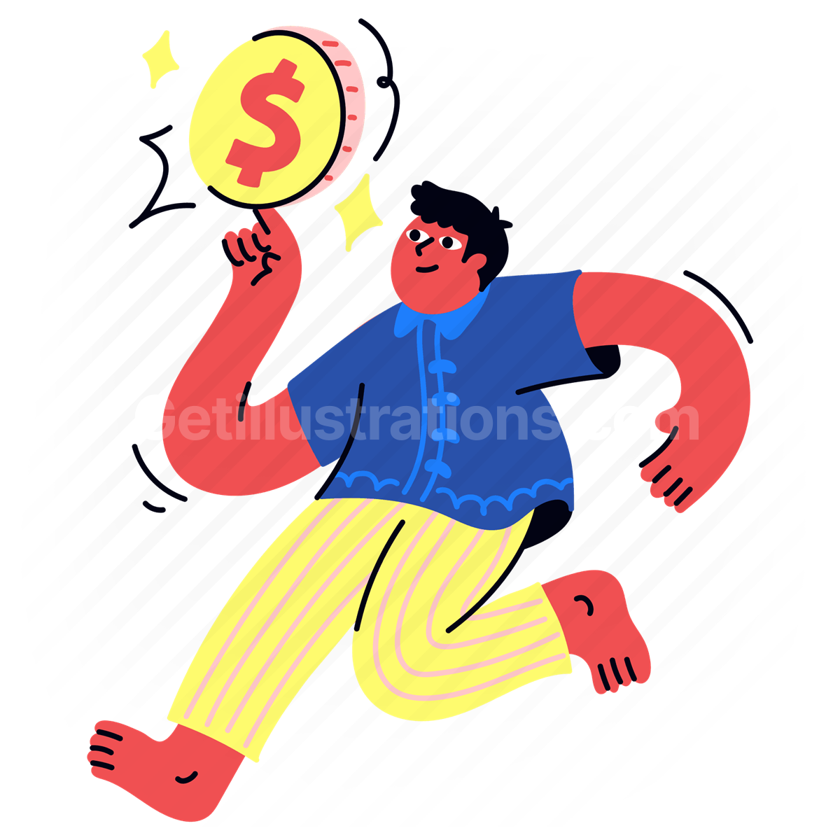 Business and Finance illustration preview image